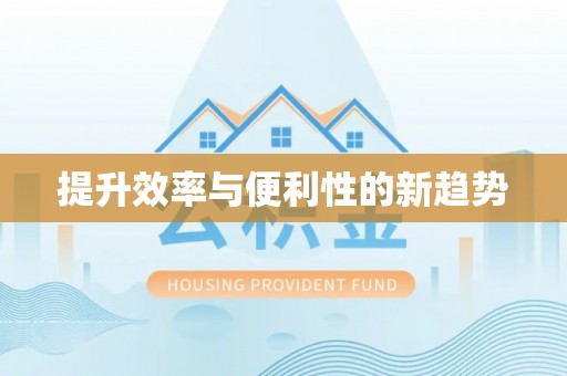 恩阳提升效率与便利性的新趋势