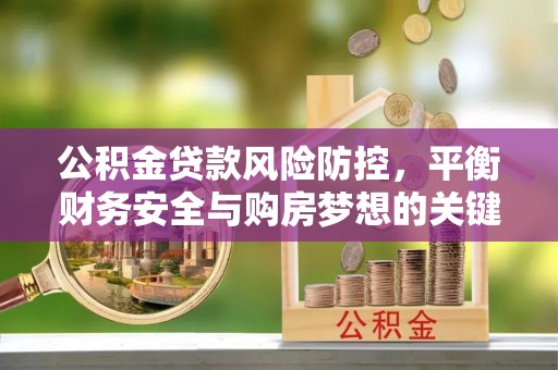 恩阳公积金贷款风险防控，平衡财务安全与购房梦想的关键