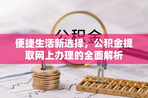 恩阳便捷生活新选择，公积金提取网上办理的全面解析