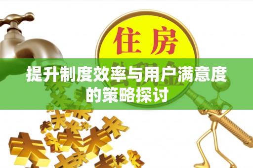 恩阳提升制度效率与用户满意度的策略探讨